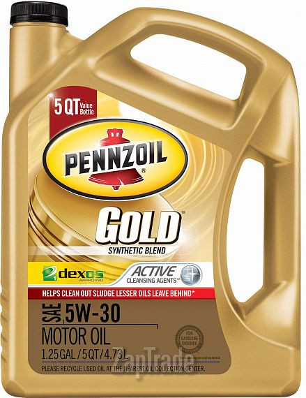 ������ �������� ����� Pennzoil Gold,  � ��������-�������� � ������