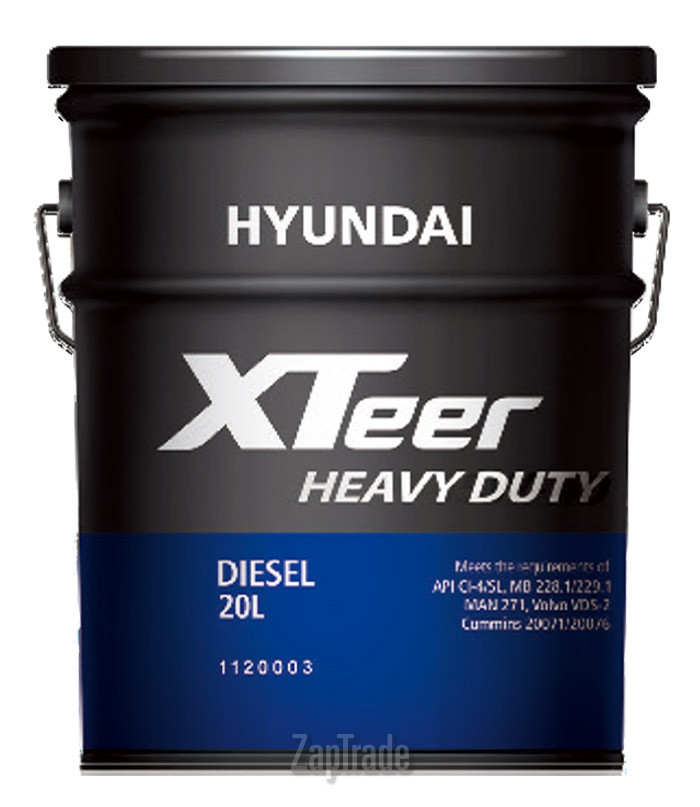 ������ �������� ����� Xteer Hyundai heavy duty 15w40,  � ��������-�������� � ������