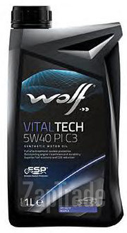 ������ �������� ����� Wolf VITALTECH 5W40 PI C3,  � ��������-�������� � ������