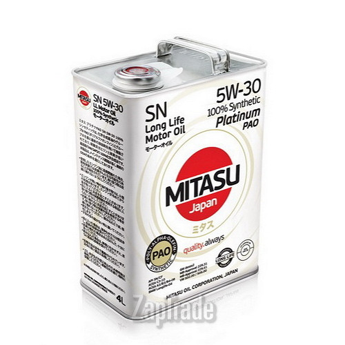 ������ �������� ����� Mitasu PLATINUM PAO 5W-30,  � ��������-�������� � ������