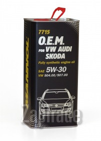 ������ �������� ����� Mannol 7715 O.E.M. 5W-30 (MN7715-5ME),  � ��������-�������� � ������