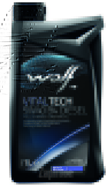 ������ �������� ����� Wolf VITALTECH 5W40 B4 DIESEL,  � ��������-�������� � ������