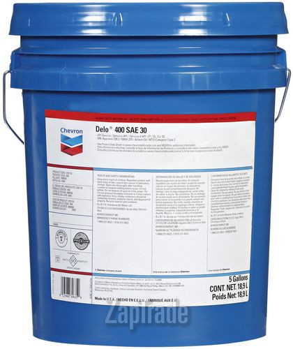 ������ �������� ����� Chevron Delo 400 SAE 30,  � ��������-�������� � ������