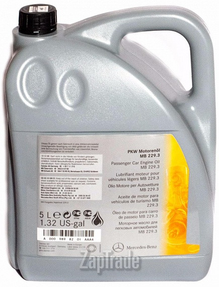 ������ �������� ����� Mercedes-benz PKW Motorenol,  � ��������-�������� � ������