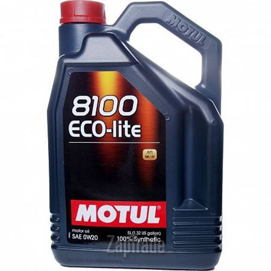 ������ �������� ����� Motul 8100 Eco-lite,  � ��������-�������� � ������
