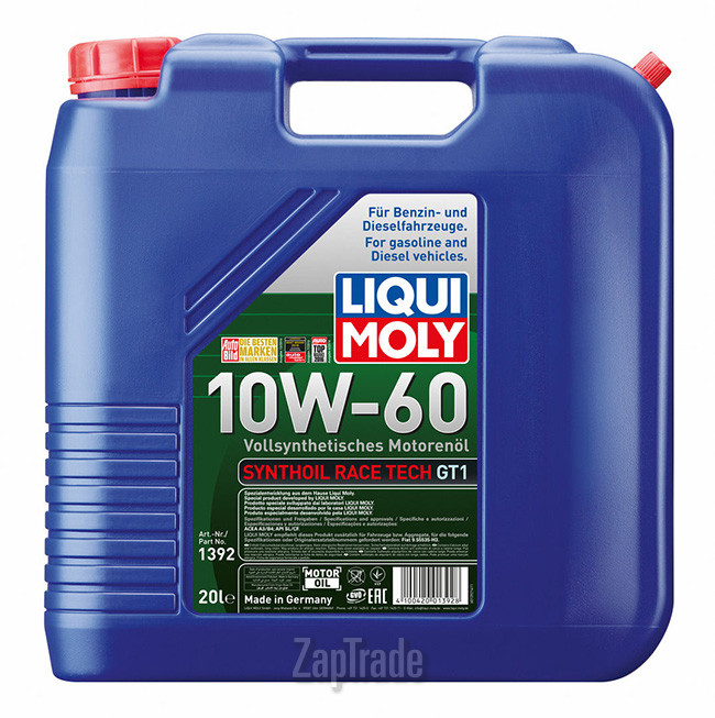 ������ �������� ����� Liqui moly SYNTHOIL RACE TECH GT 1,  � ��������-�������� � ������