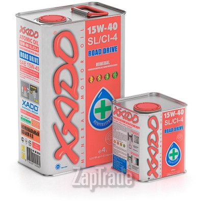 ������ �������� ����� Xado Atomic Oil SL/CI-4,  � ��������-�������� � ������