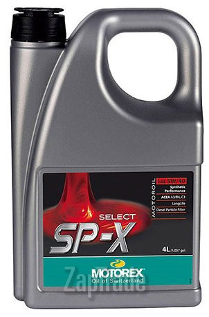 ������ �������� ����� Motorex Select SP-X,  � ��������-�������� � ������