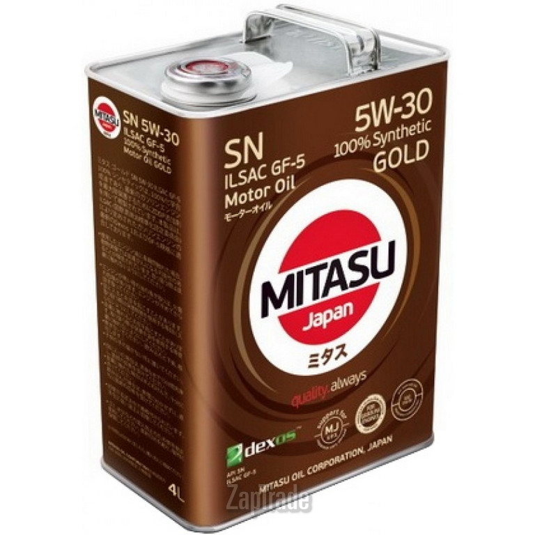 ������ �������� ����� Mitasu GOLD 5W-30,  � ��������-�������� � ������