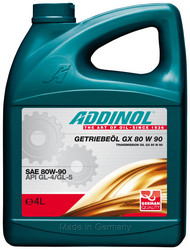 ������ ��������������� ����� Addinol Getriebeol GX 80W 90 4L,  � ��������-�������� � ������