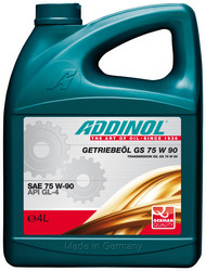������ ��������������� ����� Addinol ��������������� ����� Getriebeol GS SAE 75W-90 (4�),  � ��������-�������� � ������