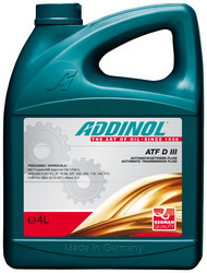 ������ ��������������� ����� Addinol ��������������� ����� ATF D III (4�),  � ��������-�������� � ������