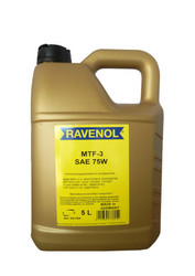 ������ ��������������� ����� Ravenol ��������������� �����  MTF -3 SAE 75W ( 5�),  � ��������-�������� � ������